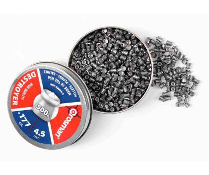 Пули Crosman Destroyer 4,5 мм, 0,51 г (500 штук)